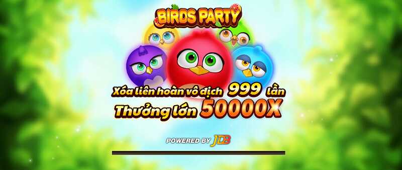 Khái niệm về trò chơi Birds Party nổ hũ bật nhất tại Ole777