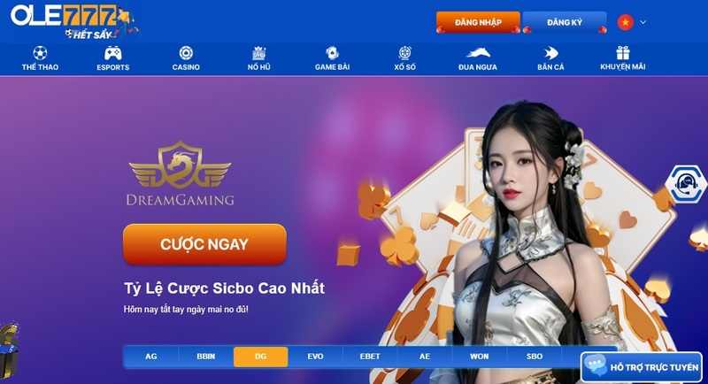 Bạn nên tham gia trải nghiệm tại casino Ole777